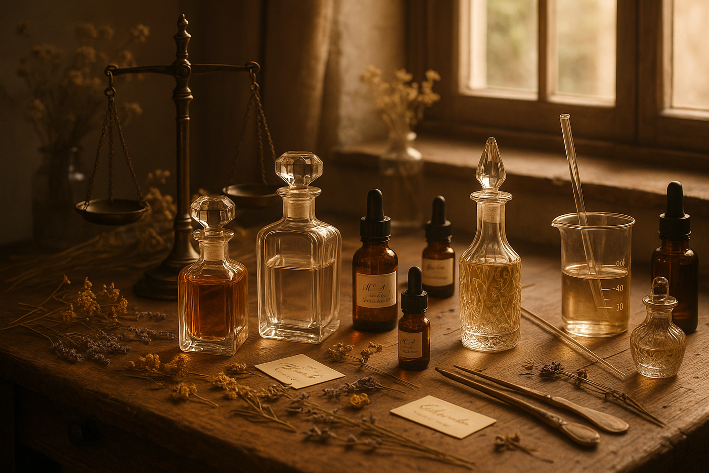 crafted in small batches- perfumery